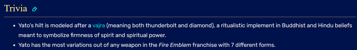 IndiaLionheart's tweet photo. @_tanushri So many Fire Emblem character names and weapons have Indian origin 😶

- Naga - God of FE Universe
- Vajra Mushti - Ancient Relic in 3 Houses that's an exclusive weapon of a character
- Shiva - Literally name of a character in FE5
- Corrin's Yato Sword's design https://t.co/SJMJT3ShaO