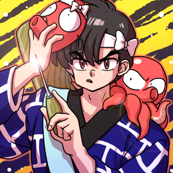 「今日の過去サブキャラ⑥ 煎太郎はんと明神隼人 」|ワン太🐾のイラスト