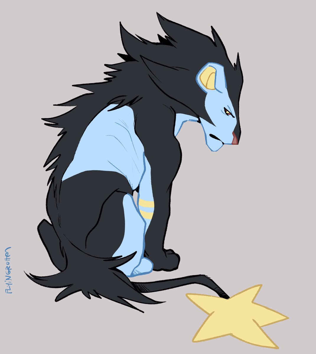 「Luxray 」|☁️FlyingRotten☁️のイラスト