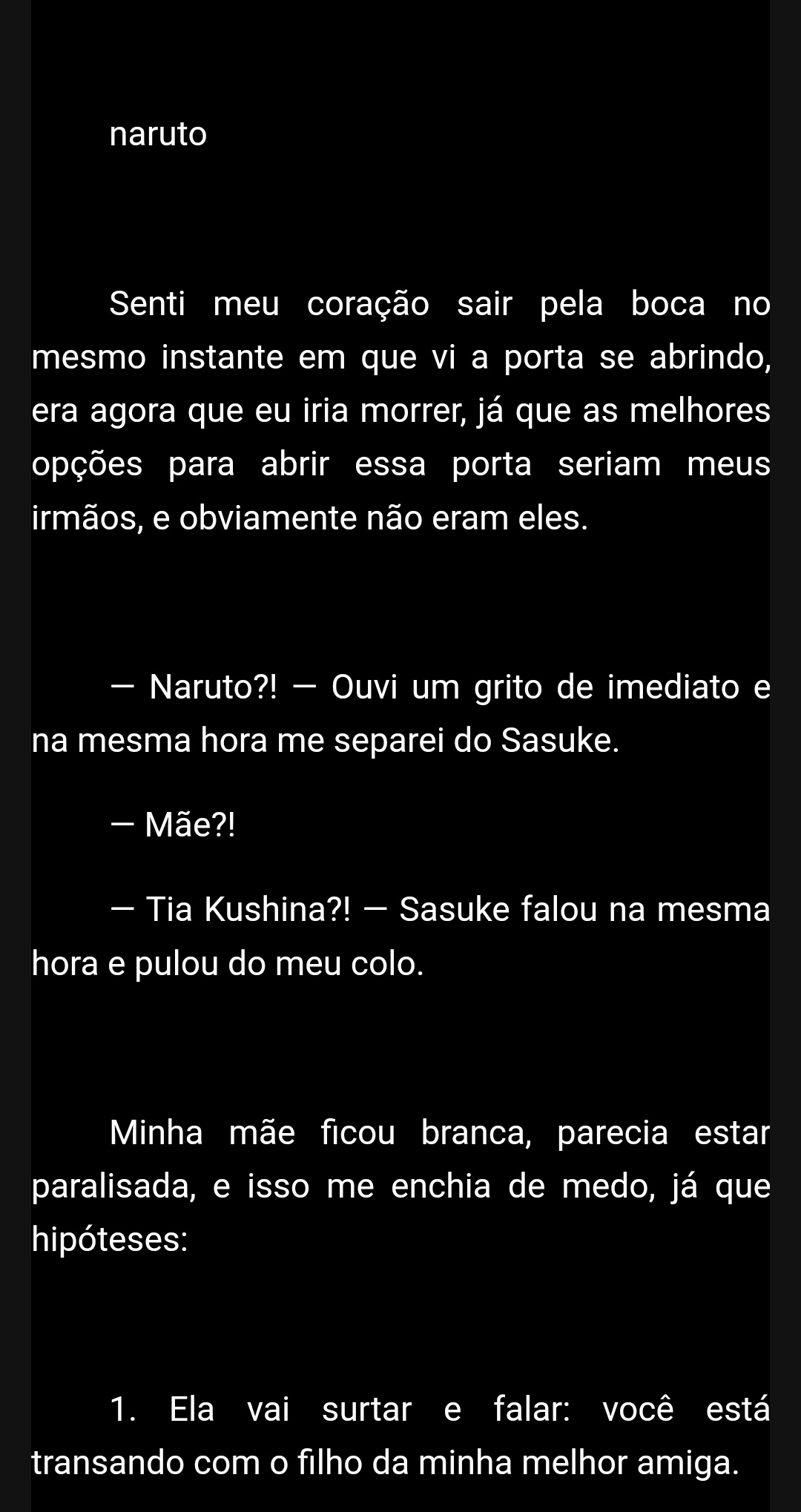 filho de Naruto e Sasuke - 1 - Wattpad