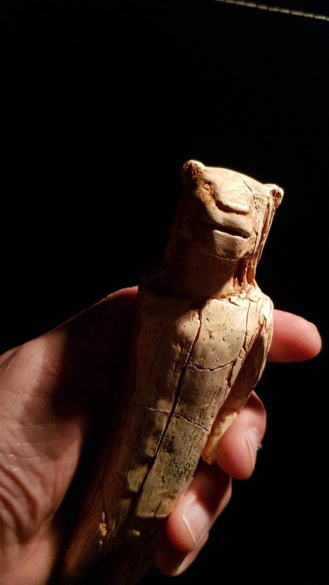 luqueco's tweet image. ¿El primer superhéroe de la historia? En su libro La Conquista del Lenguaje (@ShackletonBooks 2020), @xurxomar cuenta que el hombre león es el primer ser imaginario documentado, un Marvel de 35.000 años que hoy  tengo en la mano gracias a @paleorama: paleomanias.com/es/paleolitico…