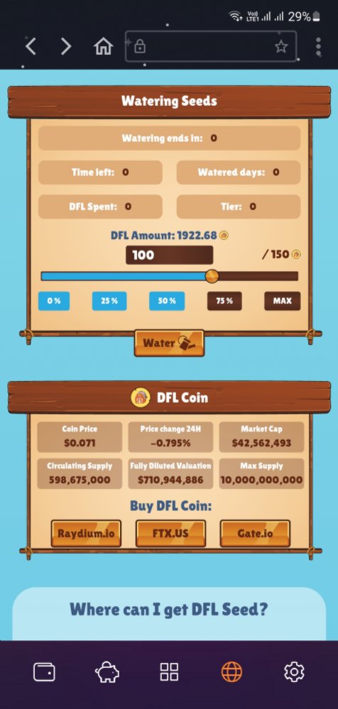 DeFi_Land's tweet photo. 👨‍🌾👩‍🌾You asked for mobile-friendly website to water  ➡️🚜We are delivering it. 

✅You will be able to plant and water your DeFi Land Seed NFTs from mobile wallets.

🌱Get ready February 15th is almost here. https://t.co/vmcAQ3cDaO