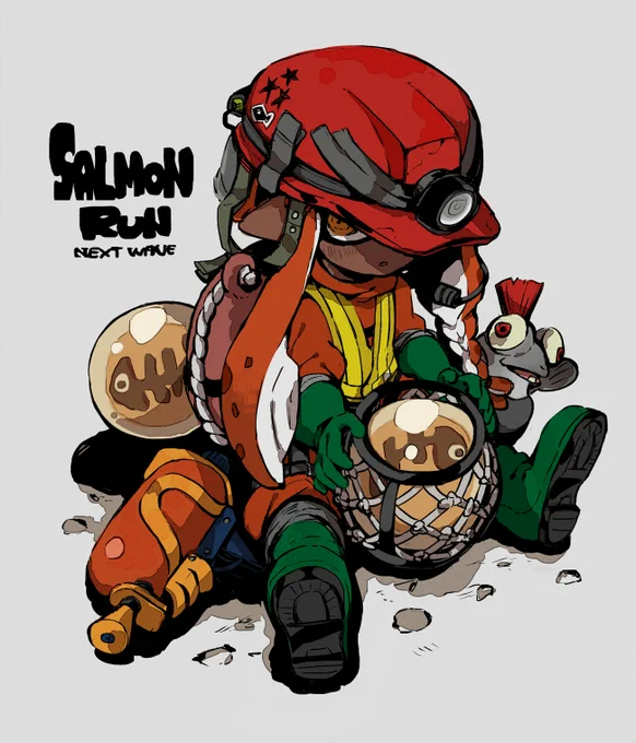🐟 #Splatoon3 #SalmonRunNextWave 