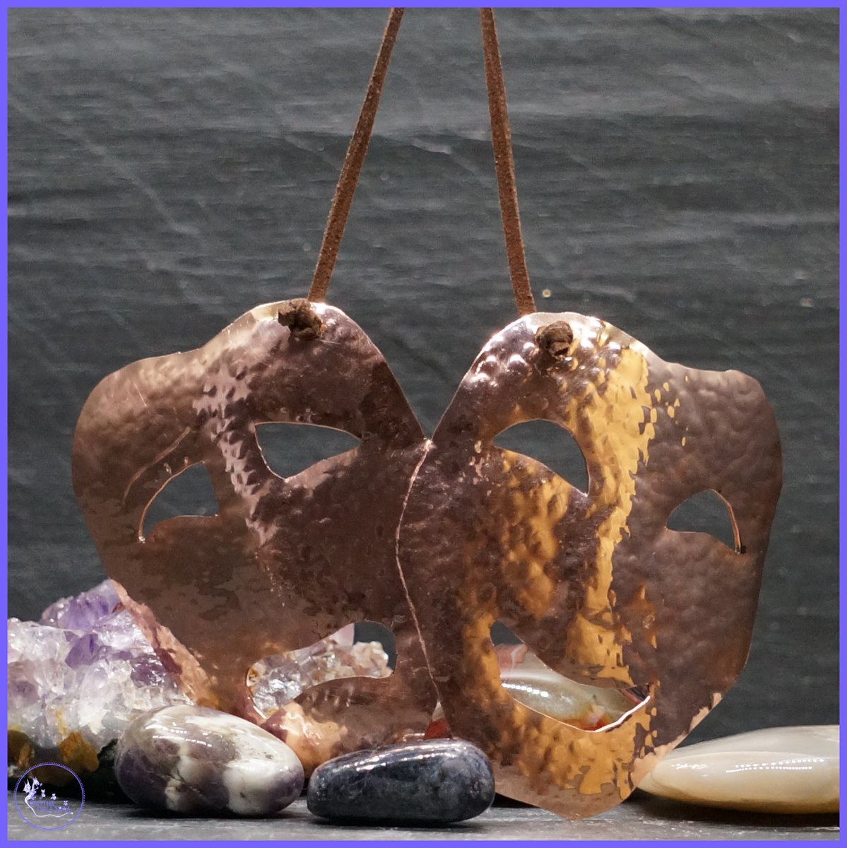 IantheGalleria's tweet photo. Ever make something that you really want to keep for yourself?

Do you know someone who loves Performing Arts? 

https://t.co/yCU0jphd59

#AMZart #Handmade #Copper #GiftIdea #Drama #PerformingArts #ComedyMask #Thalia #Melpomene #ukgiftam #CraftBizParty https://t.co/OHBj4QMeMa