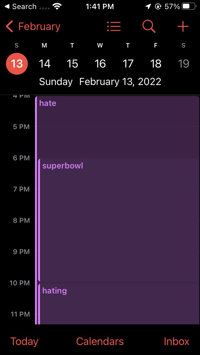 Kanye schedule today