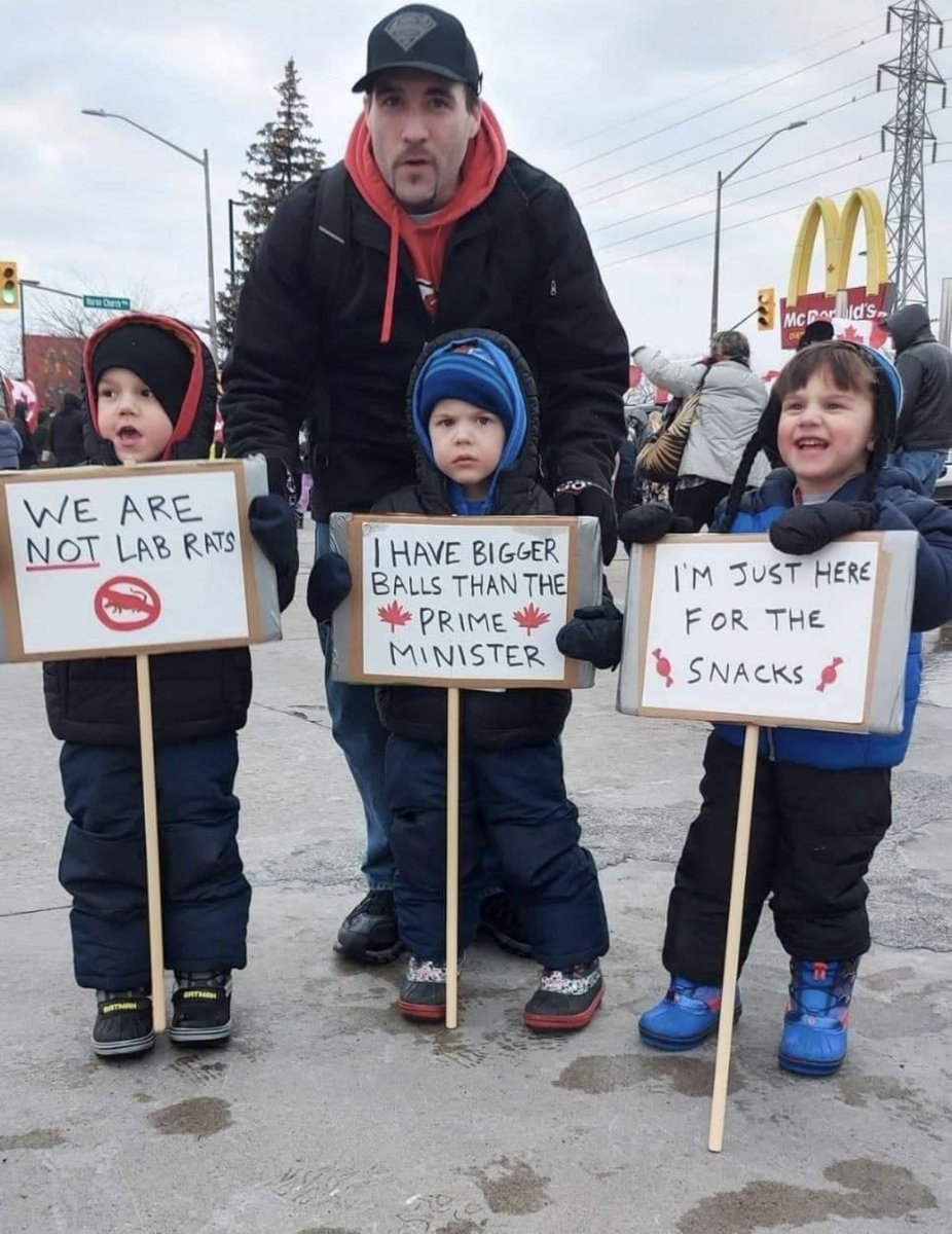 Kid in the middle isn’t messing around