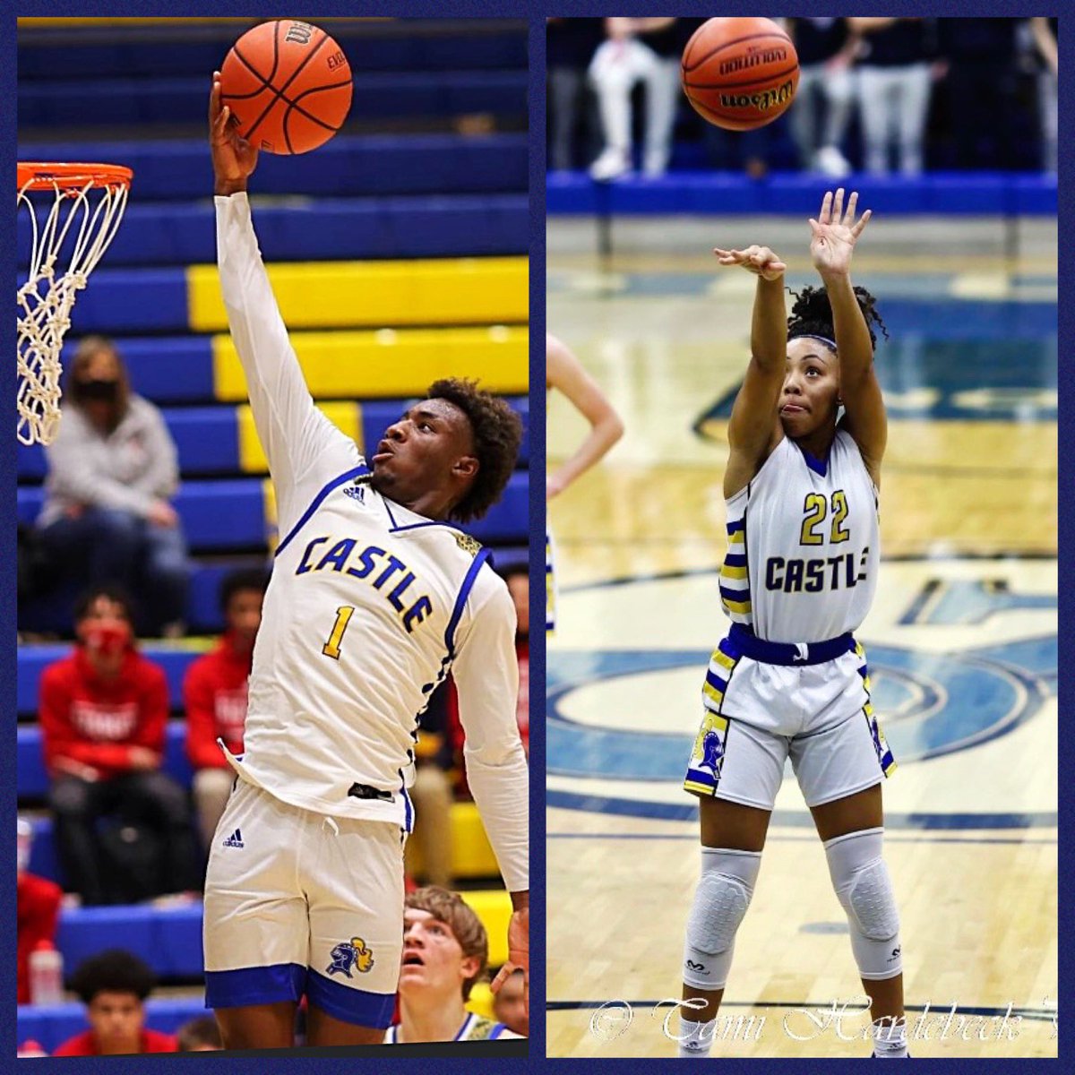 Thankful for the last 5 years that my children represented CHS boys/girls basketball! It’s been an amazing ride!💙💛<a href="/CastleAthletics/">Castle HS Athletics</a> <a href="/HaySwope/">kyrisha hay-swope</a> <a href="/IjSwope/">1️⃣ ⚡️wope</a>