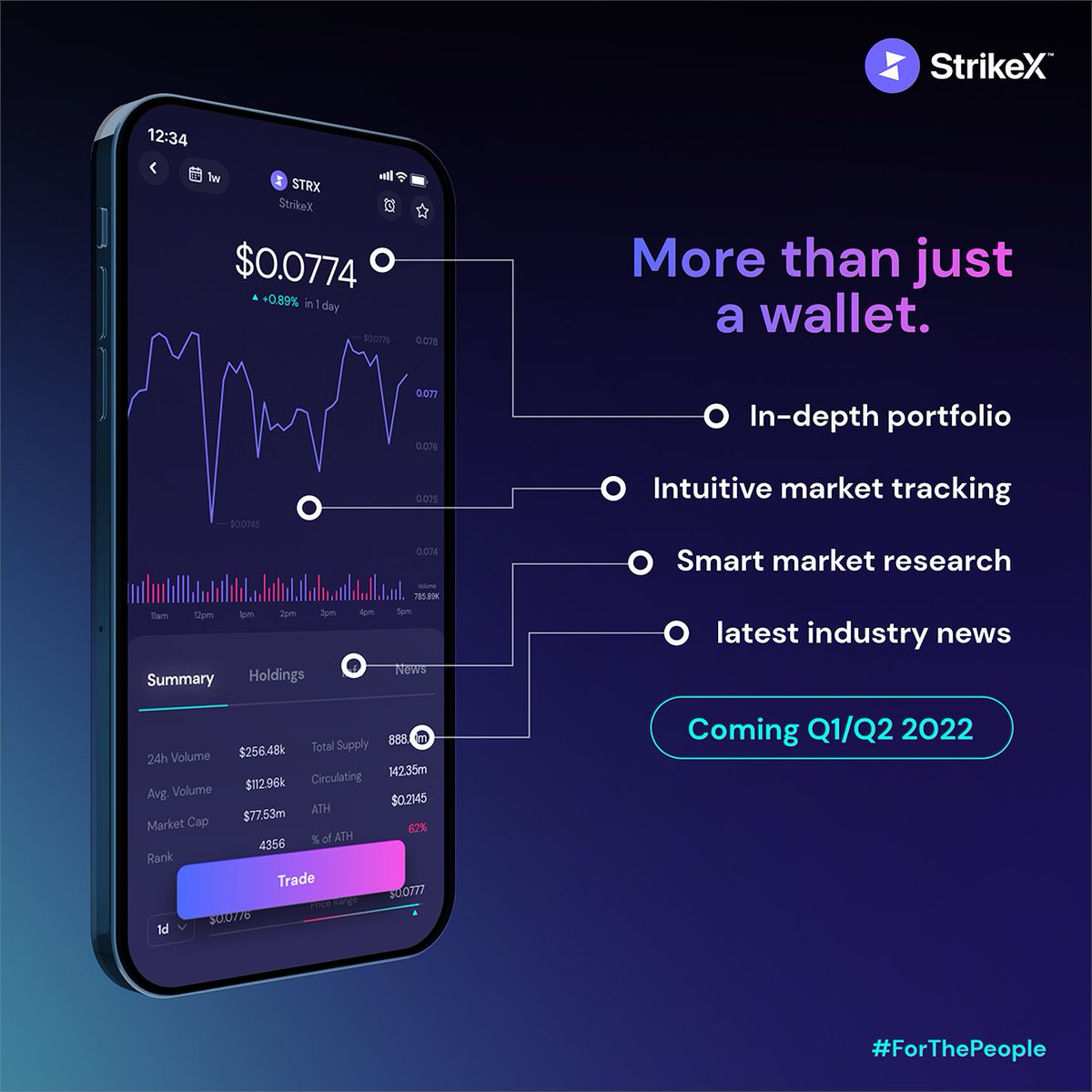 TradeStrikeBVI's tweet photo. We weren't joking when we said we are working around the clock. 

Here's a little something you have not seen on any wallet in the market before

#StrikeX #CryptoWallet #StrikeXWallet #ForThePeople https://t.co/aajxtCgmSq