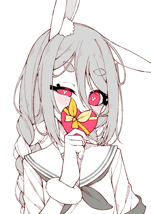 Happy Valentines Peko~ 💝🐰 #ぺこらーと 