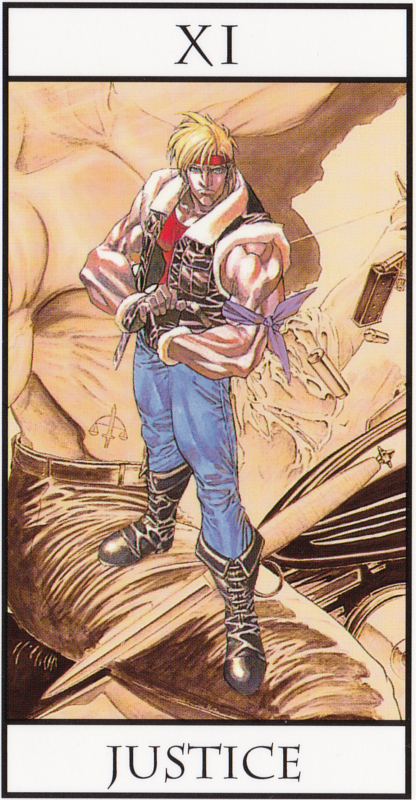 BrawlerShade's tweet photo. Kaiser Knuckle / Dan-Ku-Ga tarot card artwork by Nobuteru Yuuki
(1/3)
#Taito #KaiserKnuckle #DanKuGa #ザーナックル
#断仇牙 https://t.co/kElF3lBAWc