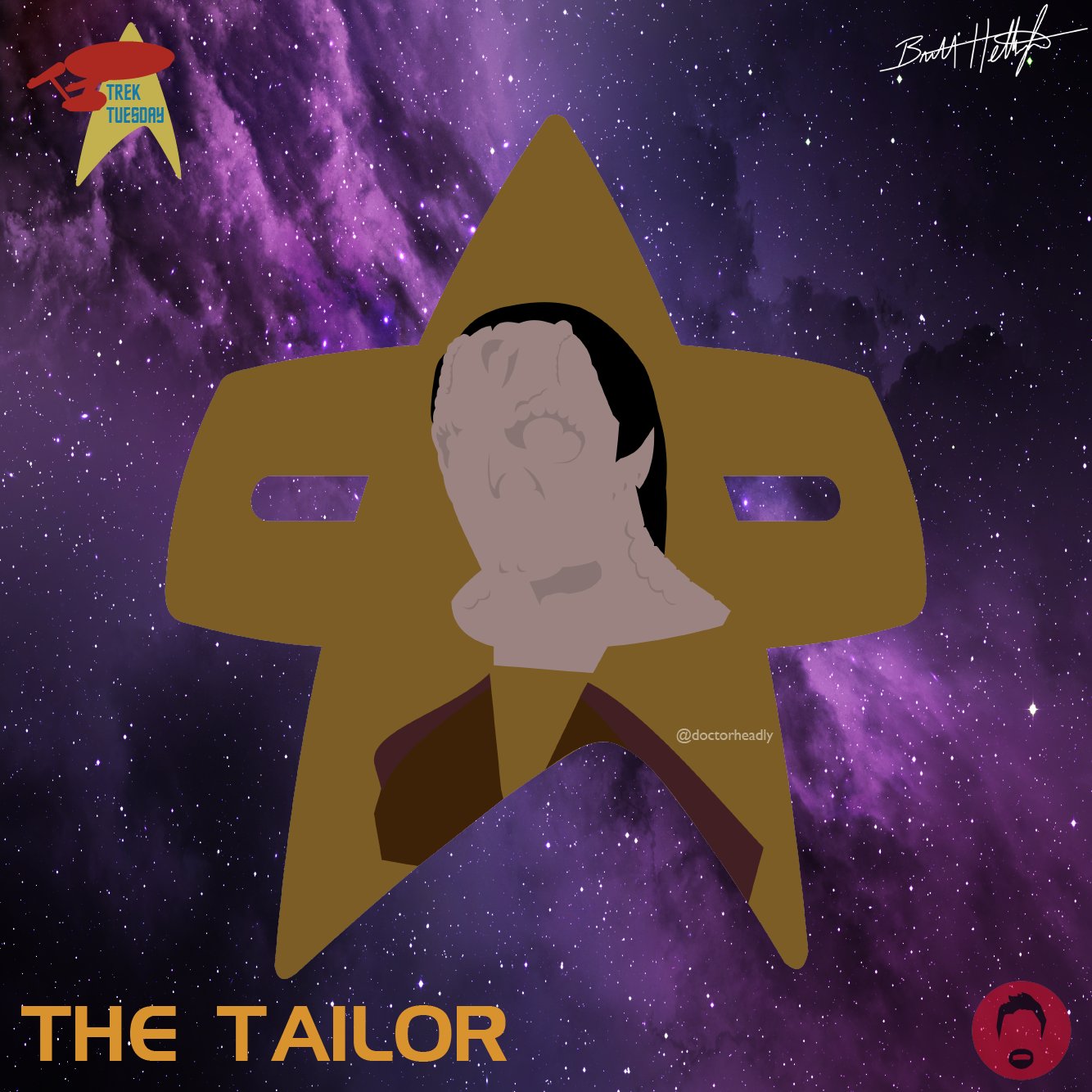 Happy birthday to Andrew Robinson, the one and only plain and simple tailor, Elim Garak! 