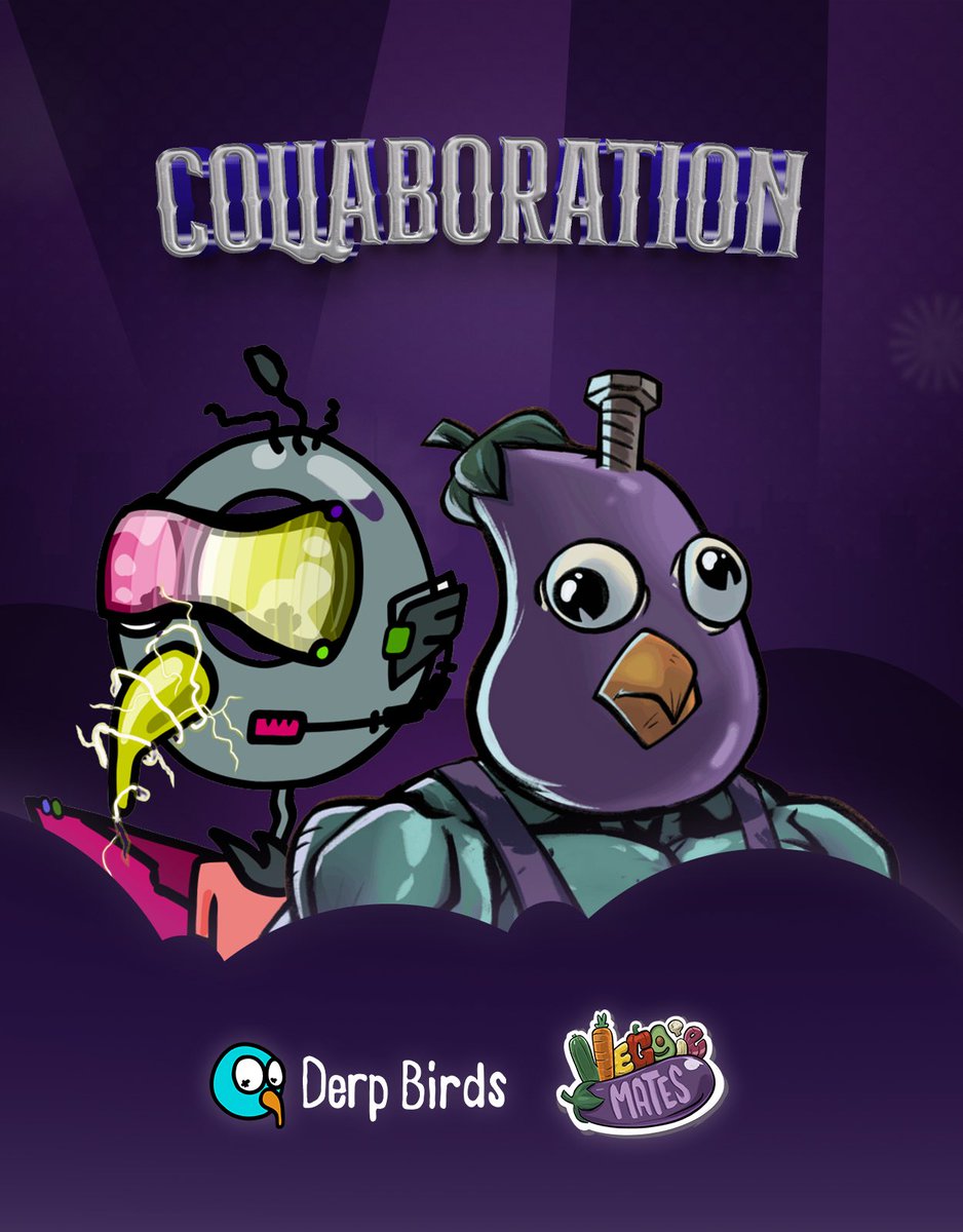 VeggieMatesNFT's tweet image. 🐦 GIVEAWAY 🍌 

We are doing a giveaway collab with our friends @DerpBirdsNFT
 
Prize: 1 Derp Bird

👉 Check @DerpBirdsNFT for a VeggieMate giveaway!
 
1️⃣ RT
2️⃣ Follow @VeggieMatesNFT &amp;amp; @DerpBirdsNFT
3️⃣ Tag 3 friends

Ends in 72 hours

#CNFT #CNFTs  #CNFTGiveaway