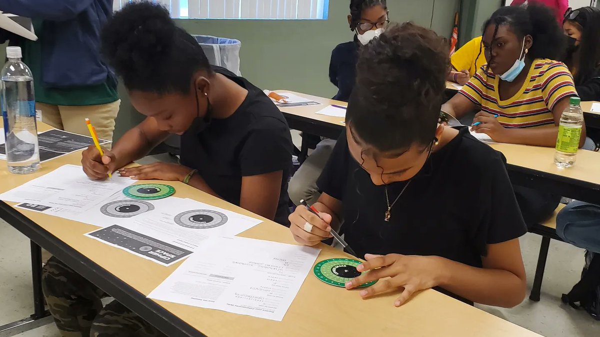 palmbeach4h's tweet photo. Our #STEMConnection girls exploring cyber security with the @national4h Galactic Quest STEM challenge kit created by @clemsonuniversity
#GalacticQuest #4hnysd #STEM #FindYourSpark #InspireKidstoDo #Opportunity4All https://t.co/3bCnFhUC2R