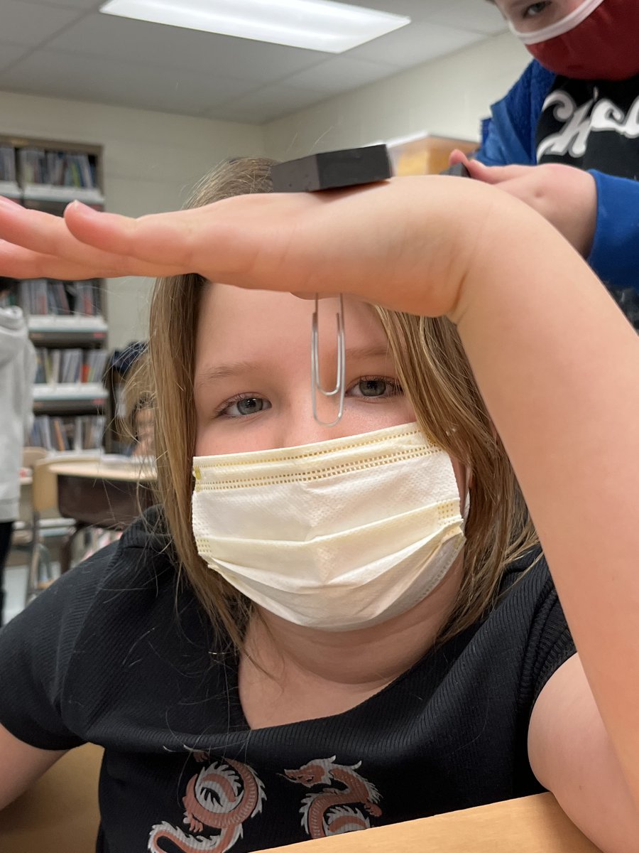 ccsd21poe's tweet photo. Ask any 3rd grader and they will tell you "magnets are weird!" Students loved exploring these truly fascinating objects the past few weeks during science. 

#21learns #SilverLinings #Look4TheGood https://t.co/ltiJWqGC8v