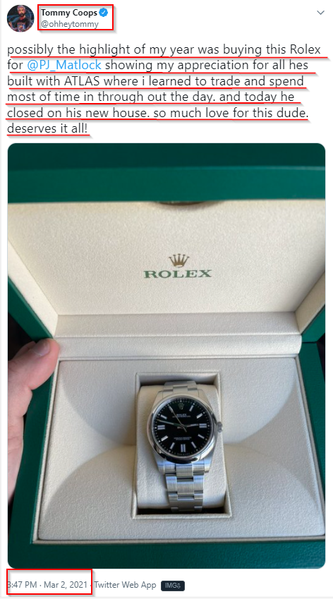 How it started...How it's going

#AtlasTrading

@OhHeyTommy <a href="/MrZackMorris/">Zack Morris</a> <a href="/pjmatlock/"></a> <a href="/DipDeity/">Dan Knight</a> <a href="/Hugh_Henne/">Hugh_Henne</a> @NotoriousAlerts

h/t anon, anon and anon