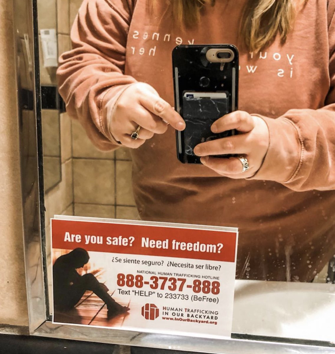 In preparation for #TheBigGame, our Los Angeles Ministry Center linked arms with <a href="/InOurBackyard/">IN OUR BACKYARD</a> to support volunteers as they informed the community of human trafficking risks.

Pray that victims will escape human trafficking &amp; that traffickers will be brought to justice. 🙏