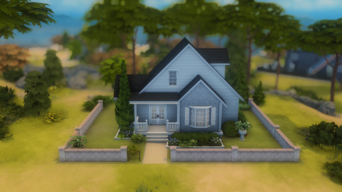 _Muhnie_'s tweet photo. Häuser bauen in Sims4 entspannt mich extremst. #sims4 #haus #building #build #simfans https://t.co/Xj2BULCAyt