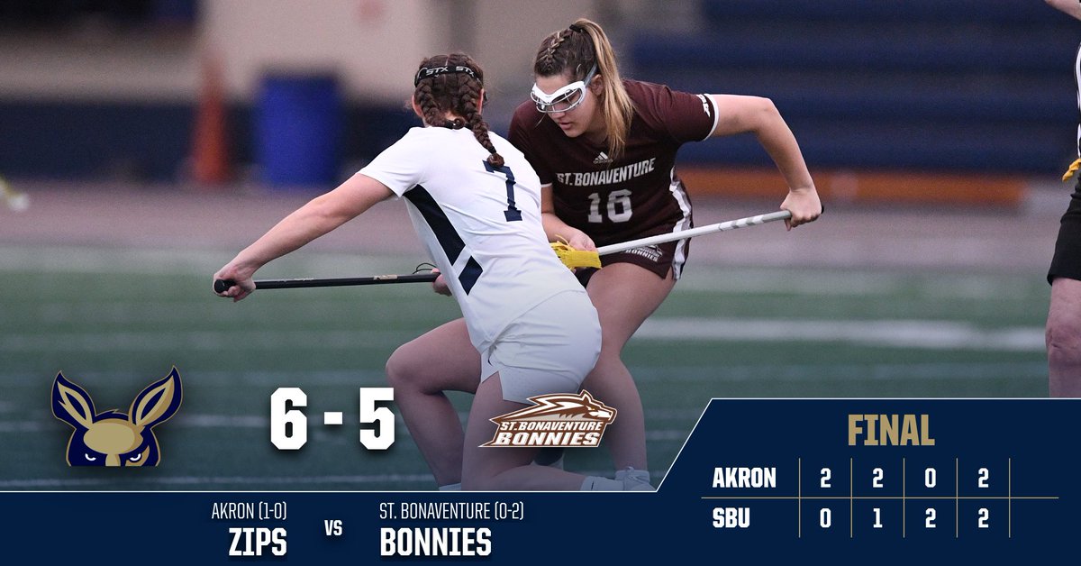 ZIPS WIN! <a href="/ZipsWLAX/">Zips W Lacrosse</a> opens its campaign with a 6-5 victory over St. Bonaventure

#FindAWay | #GoZips | <a href="/ZipsWLAX/">Zips W Lacrosse</a>