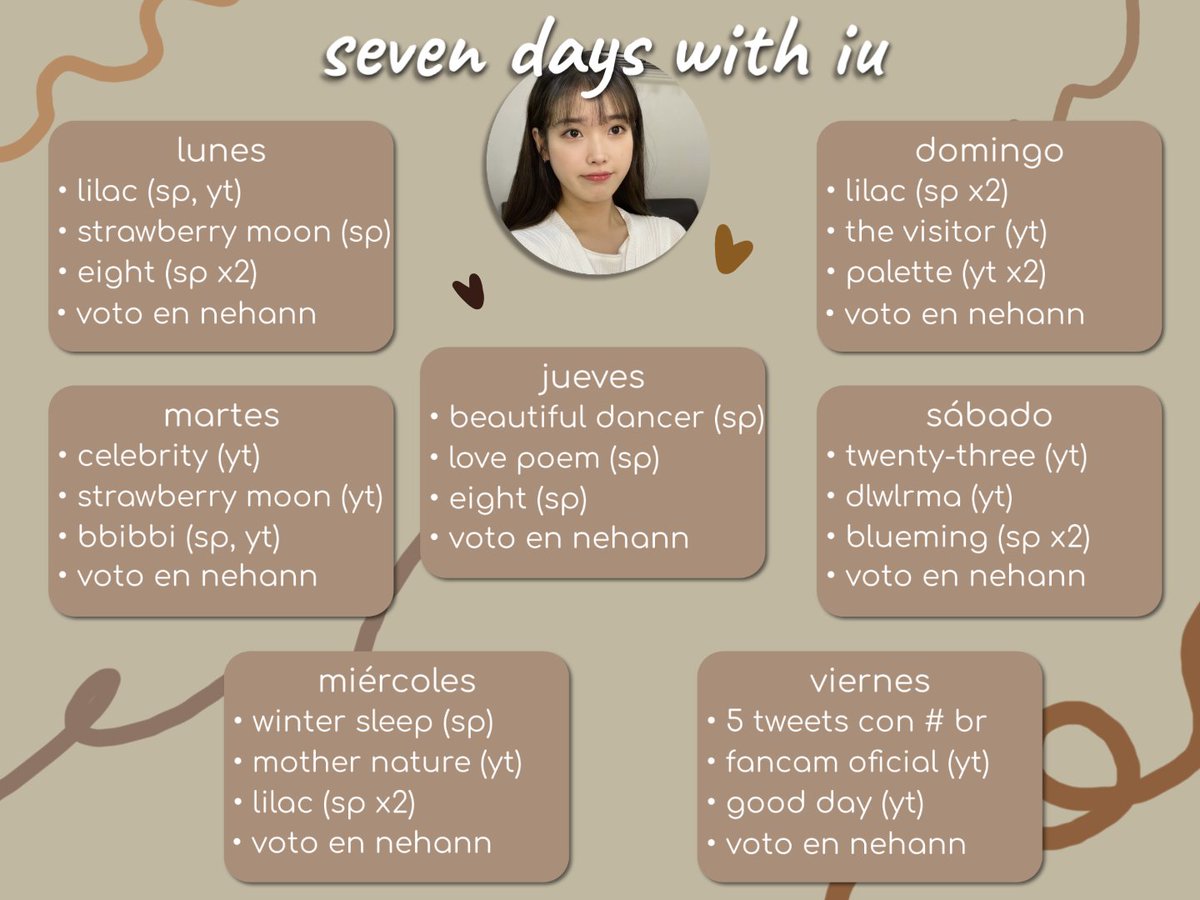 1605jm's tweet photo. — seven days with iu 🌰
   by @streamforjieun 

#IU #이지은 #아이유 @_IUofficial https://t.co/cIDFinzL6Y