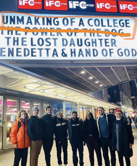 TheUnmakingDoc's tweet photo. Actor/activist/badass @CamrynManheim came to our @IFCCenter screening yesterday!❤️

A long-time activist involved in social justice, Camryn could not believe the organizing power of the students @hampshirecollege. 

See it for yourself. Now playing NYC, opens Fri in LA &amp; Amherst! https://t.co/gsIG9qahTV