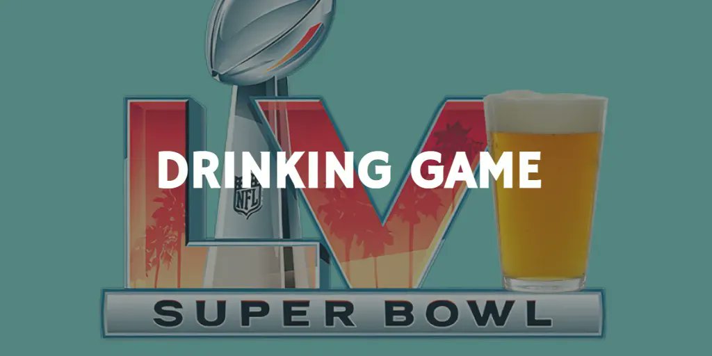 drinkwhen's tweet image. 2022 SUPER BOWL 56 DRINKING GAME 🍺🏈 drinkwhen.ca/project/2022-s… #drinkwhen #superbowl #SuperBowlLVI #SuperBowl2022 #drinkinggame #superbowldrinkinggame