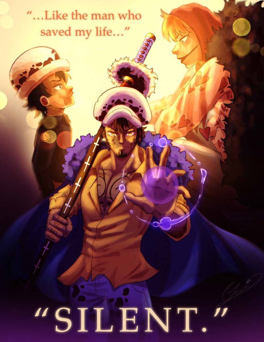 Yoru_chii's tweet photo. “See? No sound!!”
“What a stupid, usless power!!”
So much Corazón this Sunday!! 😭💖
#ONEPIECE #ONEPIECE1040 https://t.co/wCJmRKq0vS