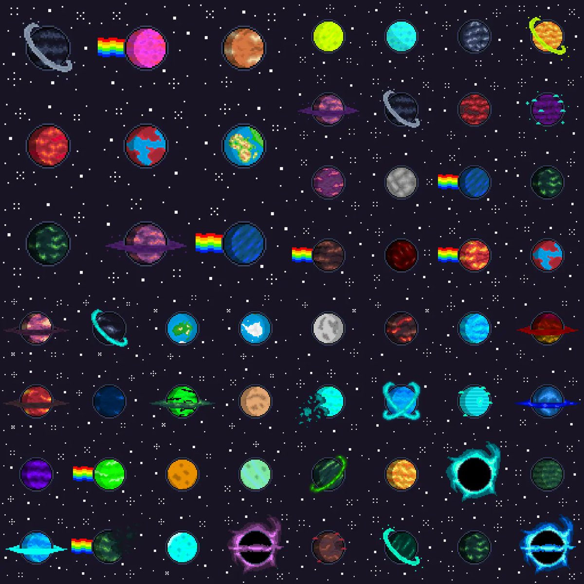 Choose your favorite planet and get yours now🪐

124 Items
Floor price 0.004ETH
54 Owner
0.30 Volume trade

Collect now✨
opensea.io/collection/pla…

#NFT #NFTCommunity #NFTProject #NFTdrop #nftcollectors