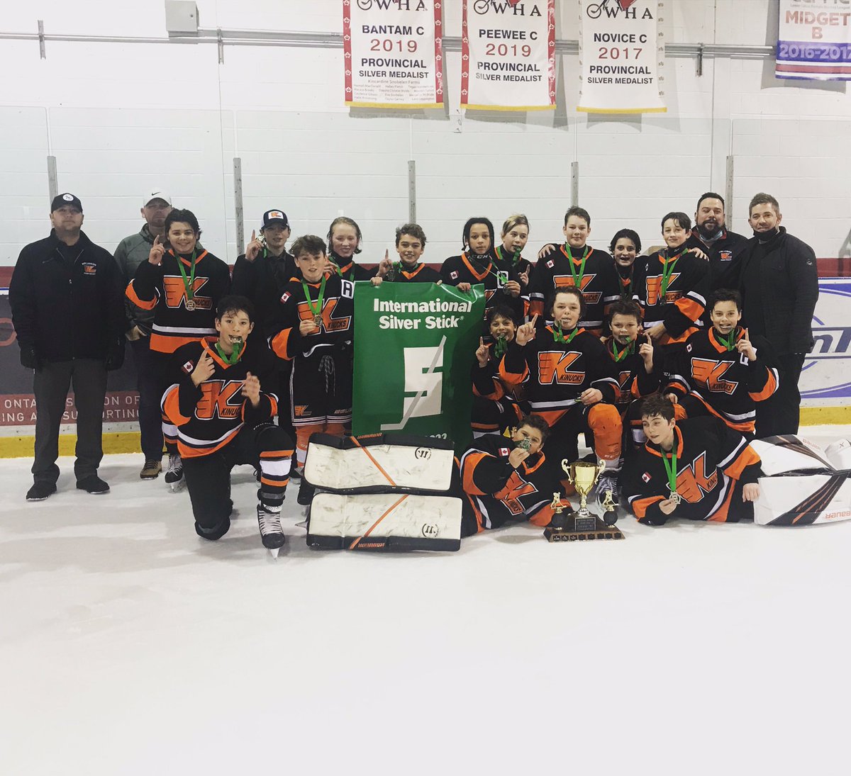 KinRegional2022's tweet photo. #kinucknation is your 2021 U13 B #kinregional2022 champs in an instant classic vs @ssmha_hockey 2-1 https://t.co/CVX8VXA6Xx