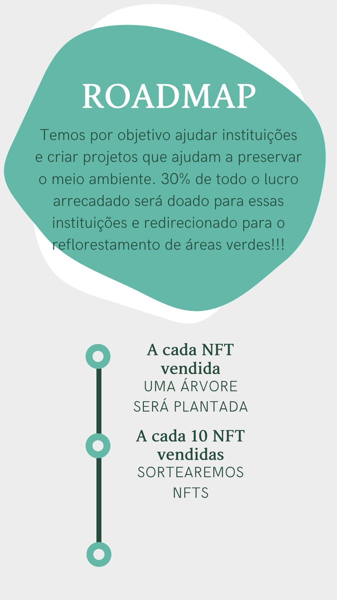 AmateurTrees's tweet photo. RoadMap do nosso projeto de NFT!!!

#NFT #NFTCommunity #NFTGiveaway #NFTartist #nftcollector #NFTProject #nftroadmap #NFTGame #NFTdrop https://t.co/FdIhcxAGcB