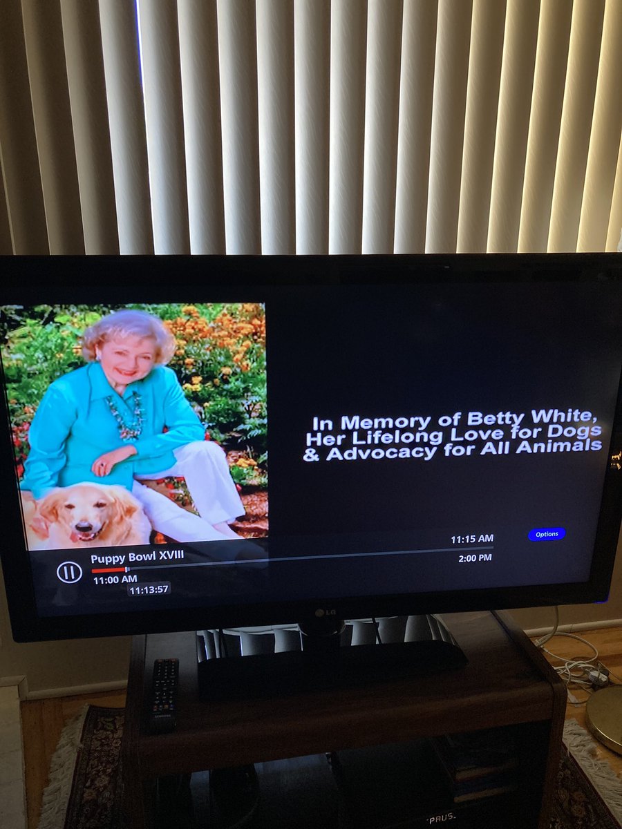 324_B21's tweet image. They just dedicated the Puppy Bowl to Betty White. I’m going to need a few moments. 

#PuppyBowl #SuperBowl