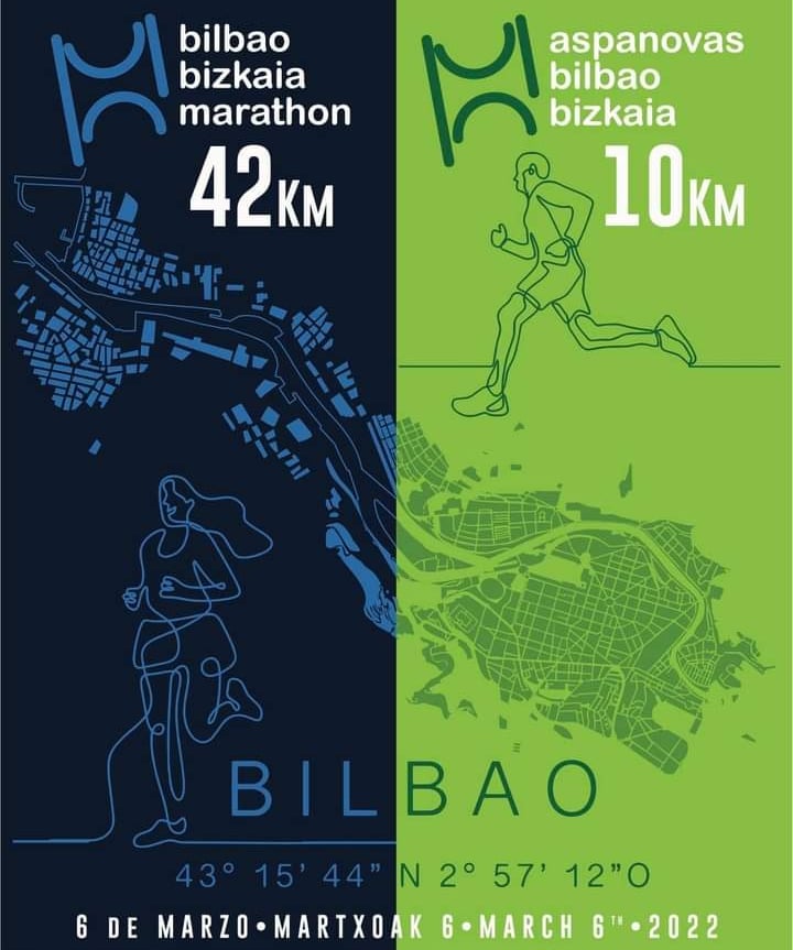 bbmarathon's tweet image. 💥 BILBAO BIZKAIA MARATHON 💥

🗓️ 6 de marzo de 2022.
👟 42.195 metros.
👟 10K
✅ Circuitos homologados
🔗 bilbaobizkaiamarathon.com

#BilbaoBizkaiaMarathon #BilbaoMarathon
#RunBilbaoBizkaia #RunBB #maratonbilbao #marathon #maraton #Bilbao #bizkaia
