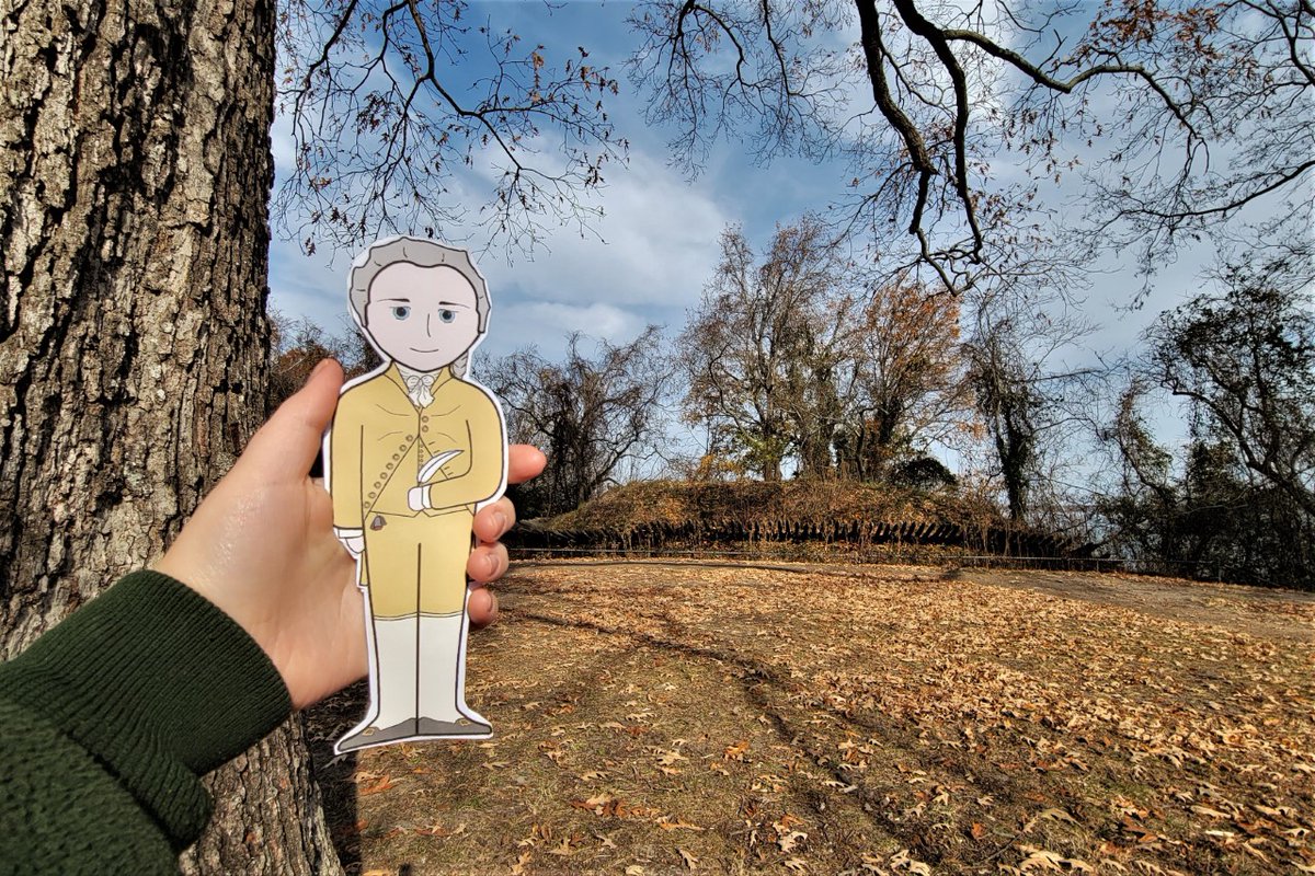 HamiltonGrngNPS's tweet photo. #FlatHamilton is at a Redoubt reconstruction at @ColonialParkNPS (Yorktown)!
Next week Flat Hamilton will be visiting a building that was constructed as a state house, but it became a place of national significance. Where will he go?
Learn more: https://t.co/uxVjrBsAiy https://t.co/Q0OjIAaZc3
