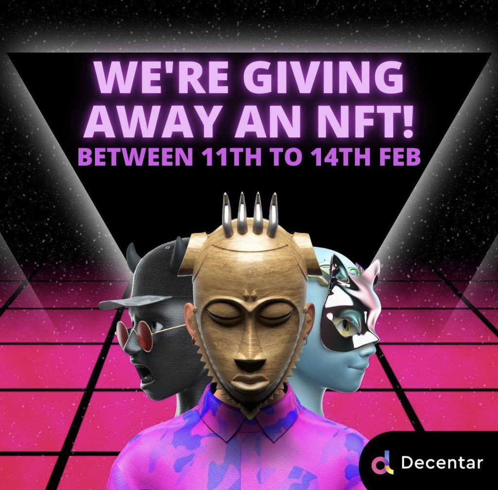 ShibInfo's tweet photo. Gift an NFT this Valentines Day with @decentarlabs and stand a chance to win an NFT too!Between the 11 - 14 February. Spoil your favourite with the gift of an investment 💗3 winners will be announced after the 14 February!

https://t.co/T7VFHlVULI 

Socials @DecentarLabs https://t.co/cbPWbJexx2