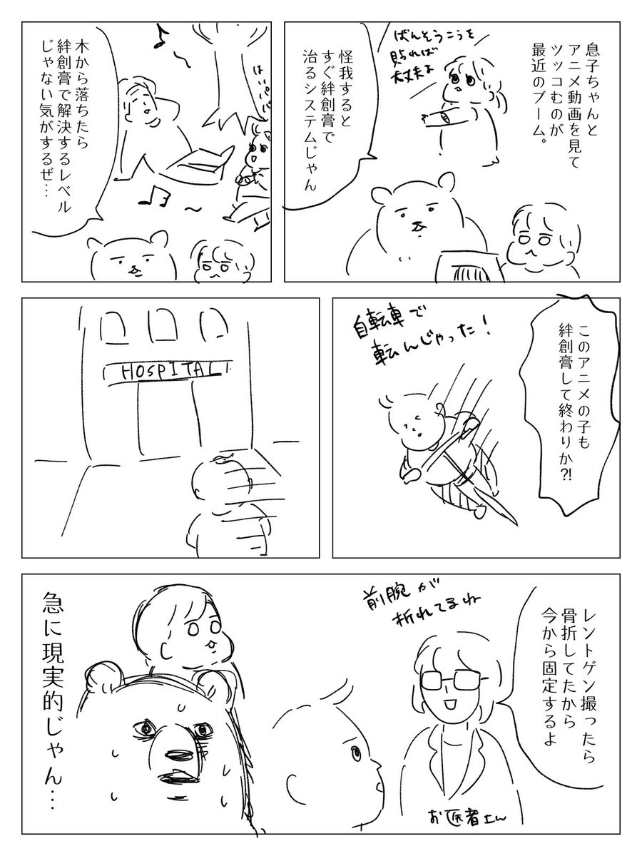 アニメの名前は思い出せないが
この衝撃は忘れられず。 