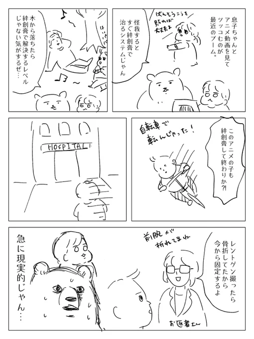アニメの名前は思い出せないが
この衝撃は忘れられず。 