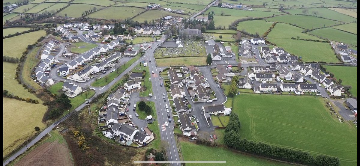 GarethCarville's tweet photo. Just to put it into perspective the magnitude of @KilcooGAC triumph This is an aerial photo of the Kilcoo village I took earlier. It’s not the size of the dog in the fight, it’s the size of the fight in the dog. @DarraghOHanlon @Felie85 @buff_egan @JoeBrolly1993 @officialgaa https://t.co/FjBIPA5nad
