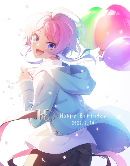 乱数さん Happy Birthday !🍭💕
幸せに過ごせますように。

#飴村乱数誕生祭2022
 #飴村乱数生誕祭2022 