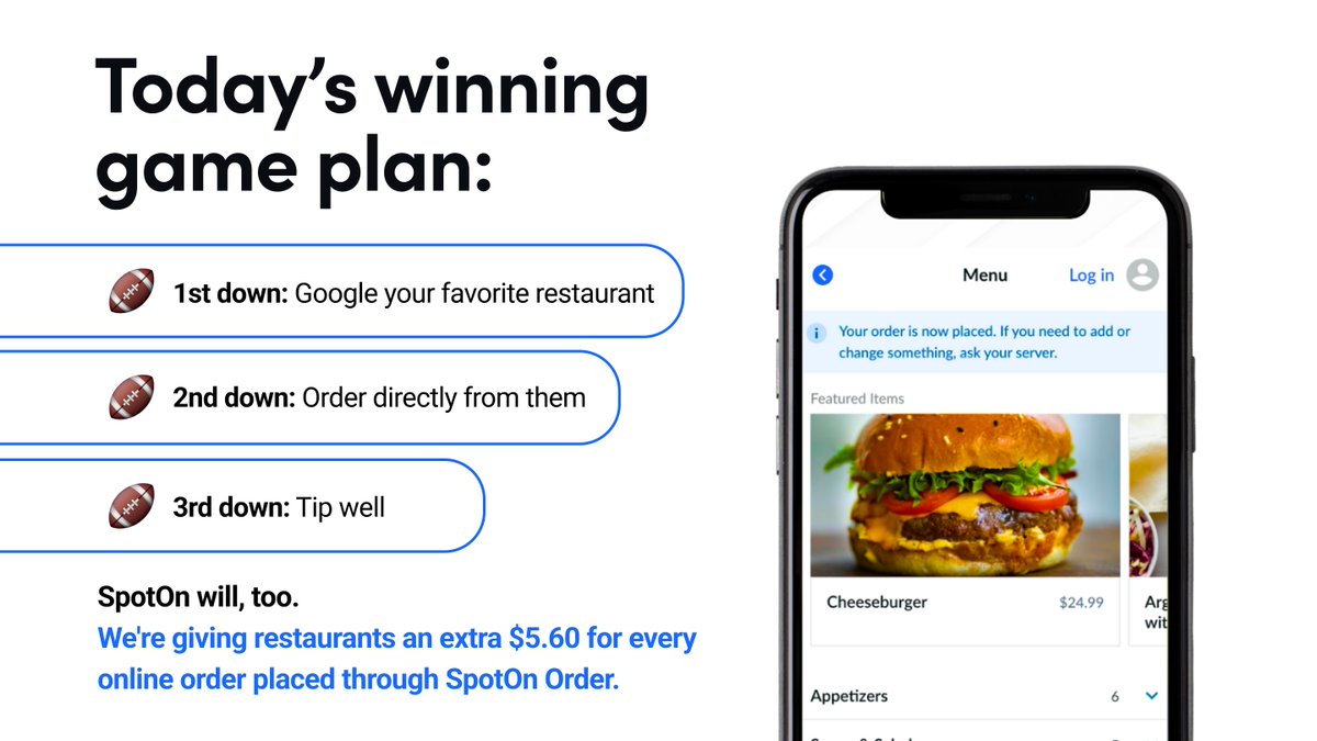 How to help your favorite restaurants score today. ⬇️ #TipTheRealMVPs