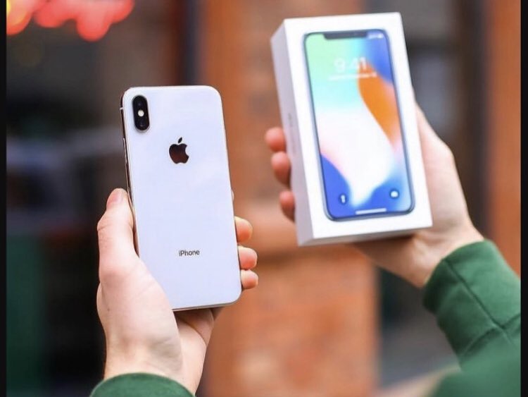 pcstore2022's tweet photo. iPhone X 256GB different collors available now https://t.co/zIa9zjtYsr