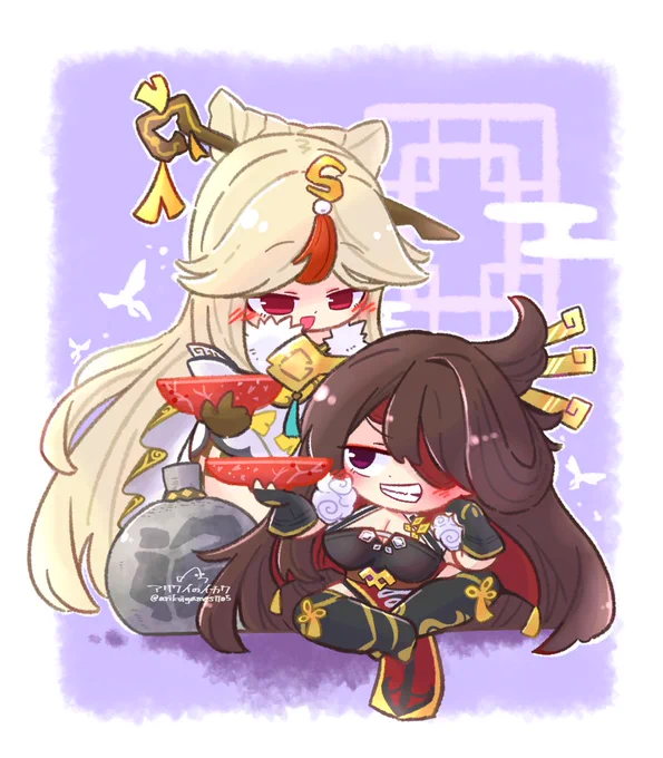 「今日はとことん付き合ってもらうぜ」
#原神 #GenshinImpact #北斗 #BeiDou #北斗生誕祭2022 