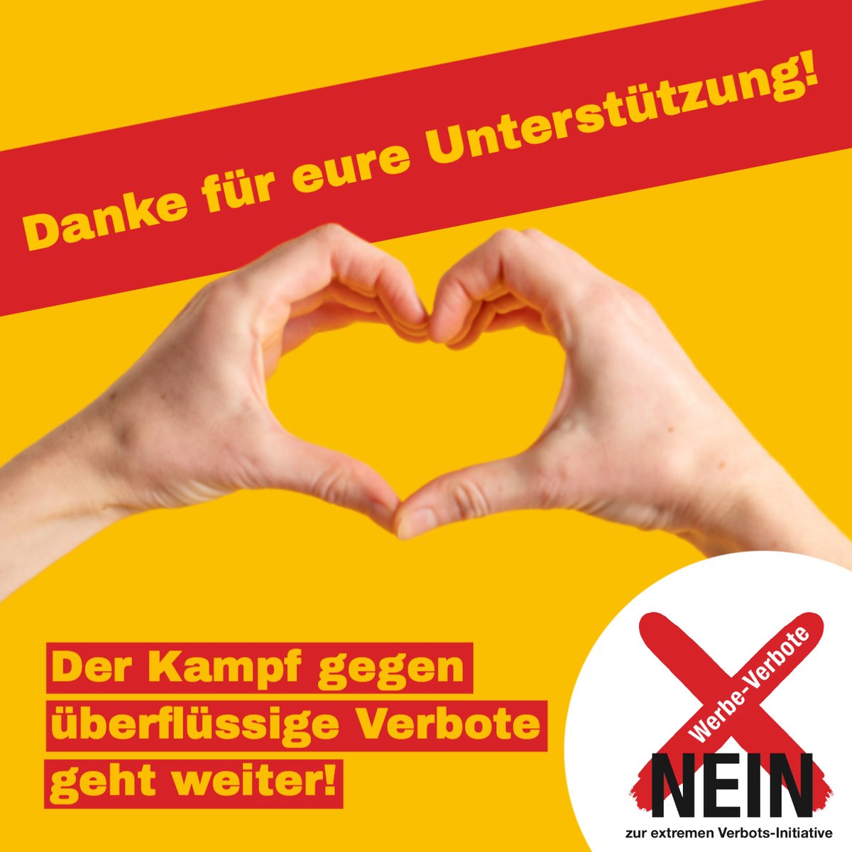 werbeverbote's tweet photo. Danke für Eure Stimmen. Heute sind wir unterlegen. Aber der Kampf gegen überflüssige Verbote wird weitergehen! #WerbeverboteNein #Werbeverbot #Abst22 https://t.co/T4c0GkZZCi