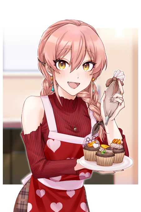 「 プロデューサー
ハッピーバレンタイン★   」

カホさんのバレンタイン企画で美嘉ちゃんを描きました!

#城ヶ崎美嘉 #デレマス https://t.co/nANWM4s9HA 