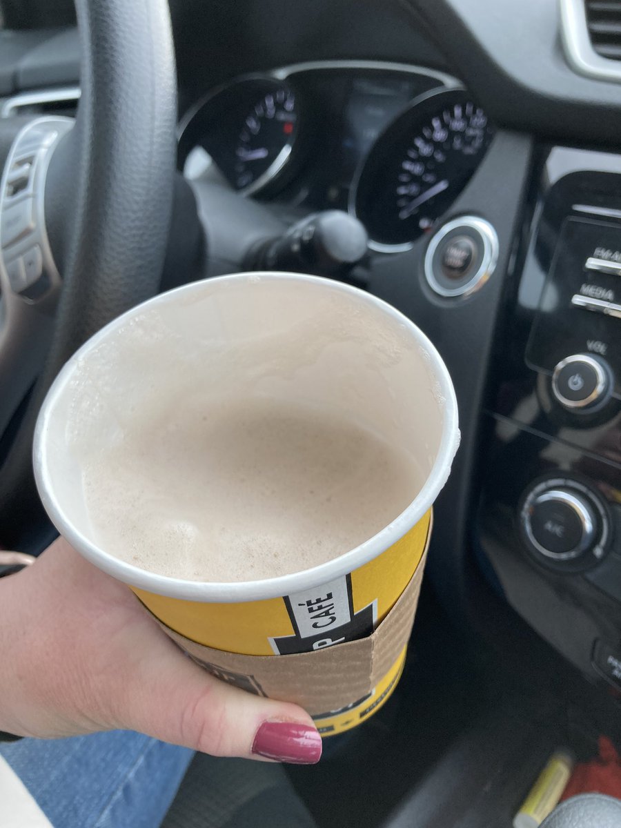 LoCurtis's tweet photo. @SecondCupCanada Bought my wife a tea latte this morning…. She was all smiles until she held it….after the foam settled it was 40% tea with no sips taken … #sadwifesadlife #fillthecup #secondcupcoffee #tealatte https://t.co/81u7VSecPi