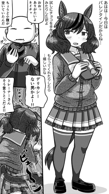 【バレンタインネイチャさん】
#ウマ娘
#バレンタイン 