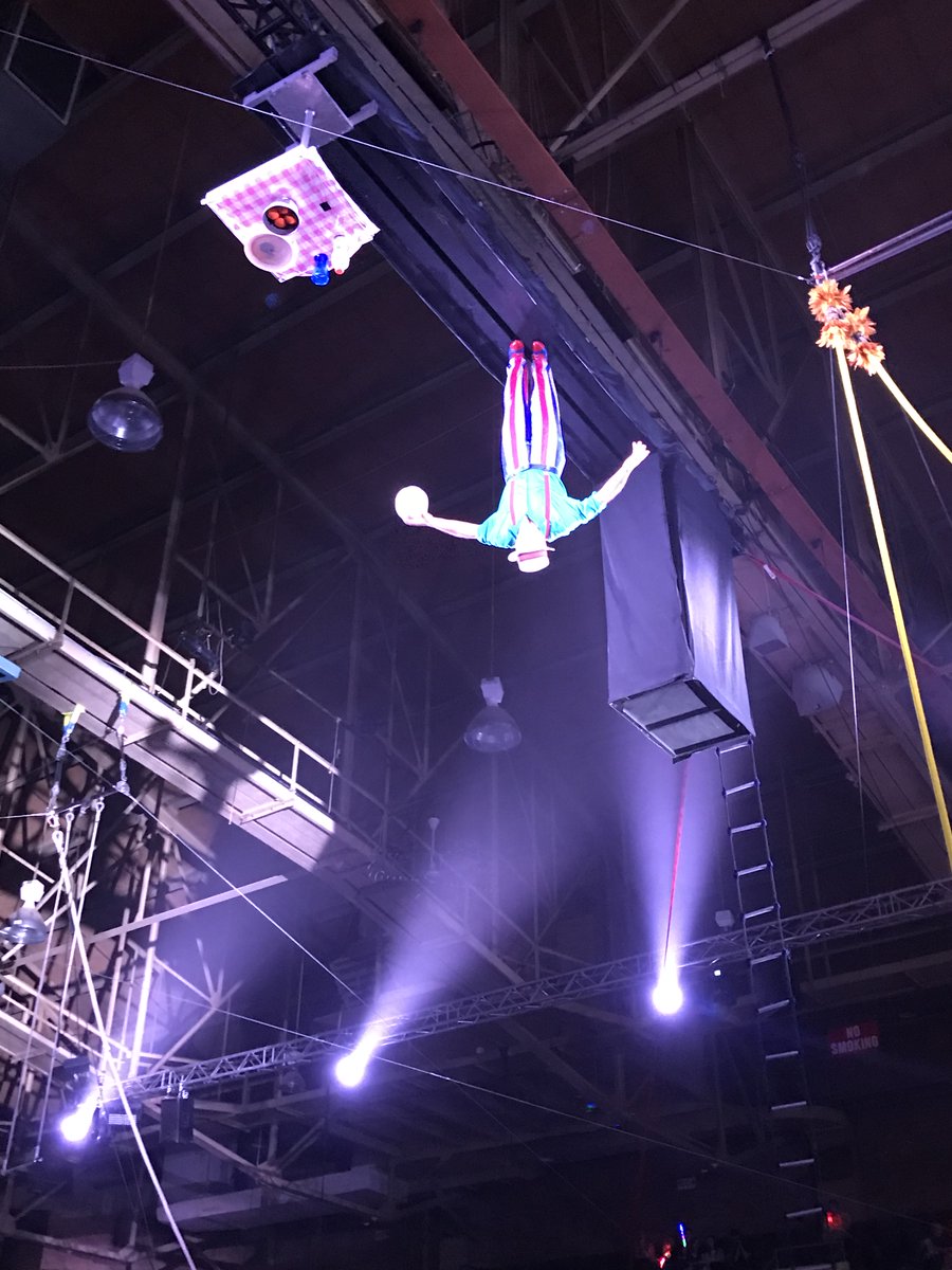 BackAtTheMac's tweet photo. Nope, these pictures aren't upside down.... HE IS! 
Here's your first sneak peek at this year's circus: Ringling Brothers legend, the Amazing Alex Petrov! https://t.co/0MMObaIyZ0