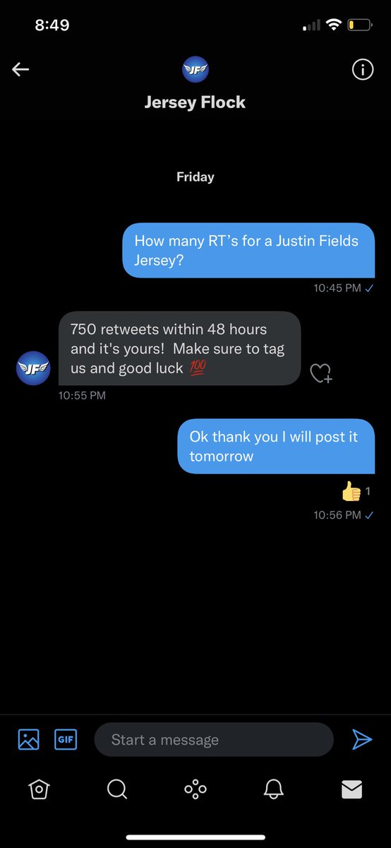 McMuffin0009's tweet photo. Happy #SuperBowl Sunday fam! I need your help #DaBears fam! It will be a late birthday gift For me a QB1 Jersey. Please RT this tweet for me and spread the word I only have 48hrs let’s do this! Go! 🐻⬇️ @JerseyFlock https://t.co/l5eelrQUBo