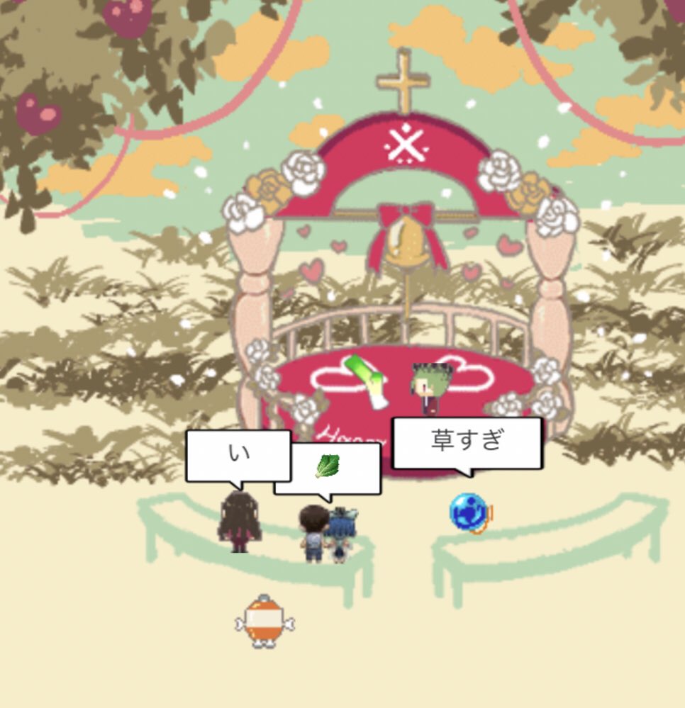 54x_fragment's tweet photo. 金キリおデートアバター褒めてくださった方ありがとうございました☺️
時間のある時に作っておいて良かった✨
推しカプ結婚させてもらえて画面の外でニヤついてました〜💒💍happy💞
そしてせんく〜さんとネギさんの寄せ鍋🥬

 #科学王国の百恋語 https://t.co/lzq6ywhLG4