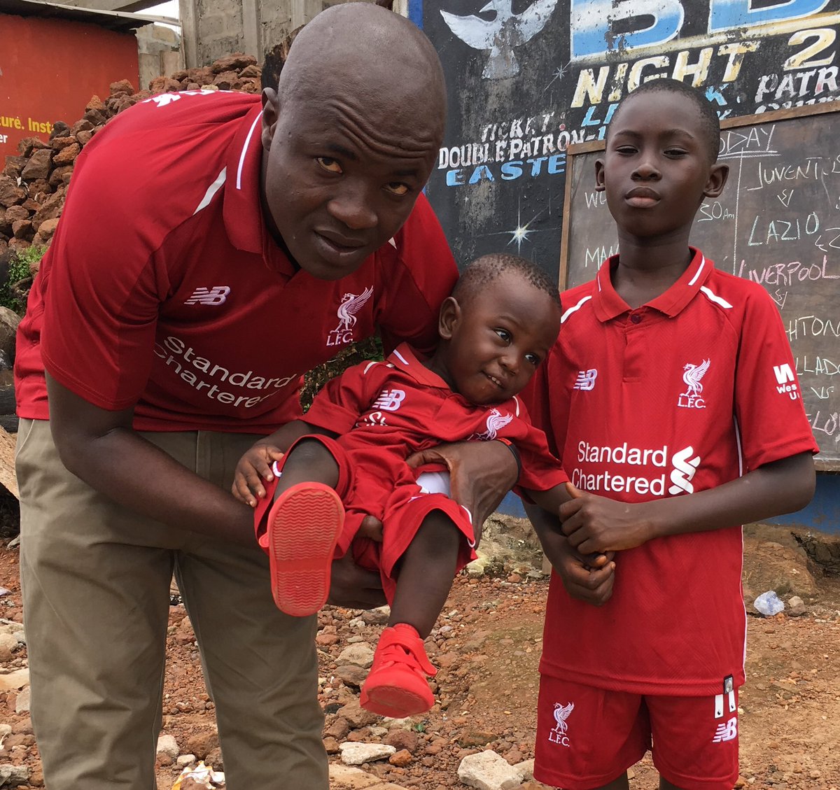 JosephMomohCon1's tweet photo. Growing up the next generation of Liverpool players https://t.co/edDK66VPSZ