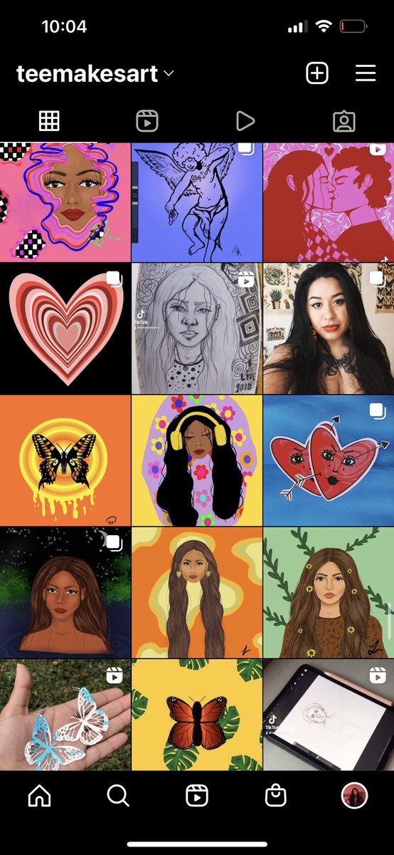 teemakesart's tweet photo. @shazdidthis YO! ♥️ I make art 🤪 https://t.co/eilJqA3jfB
