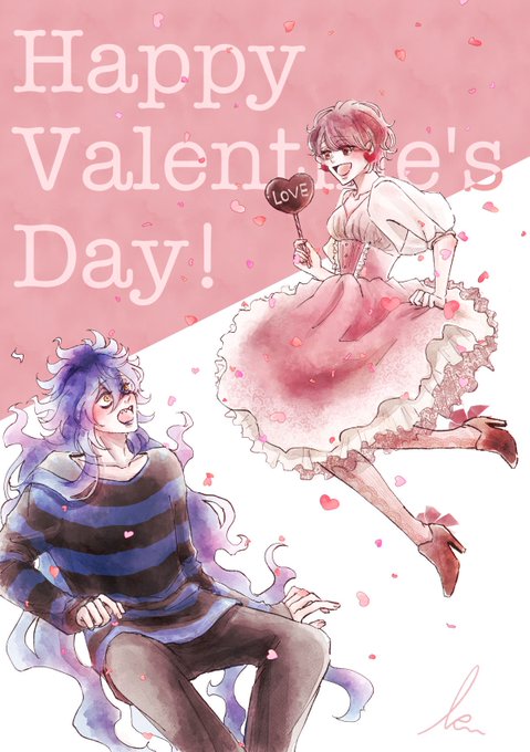 HappyValentine!イデ監♀💀🌸
#twstプラス 